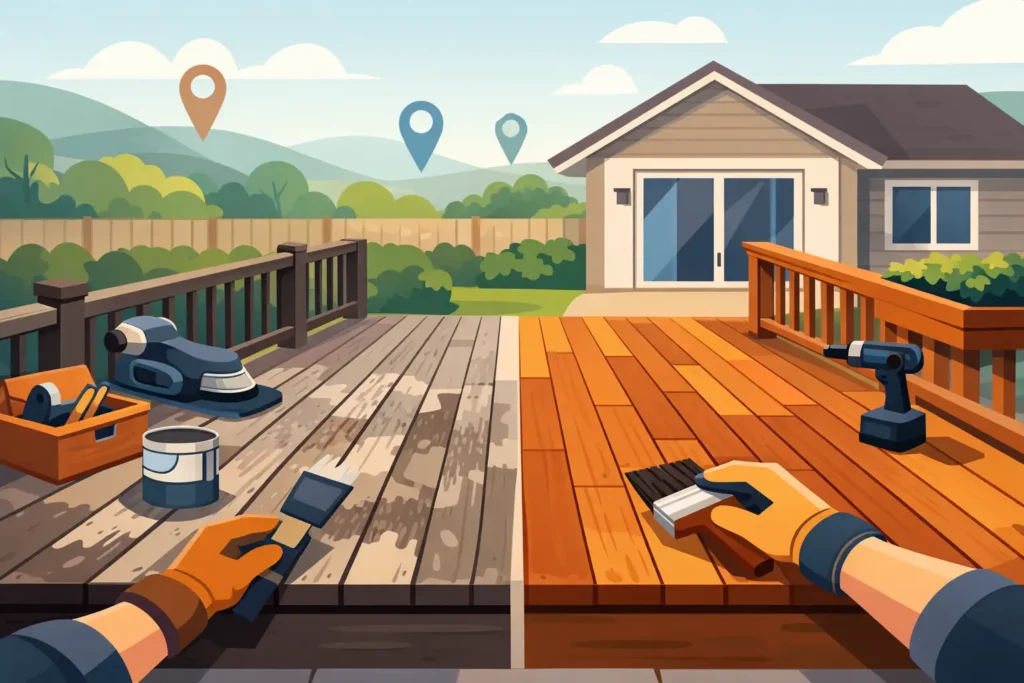 Deck Restoration Near Me: What to Look For
