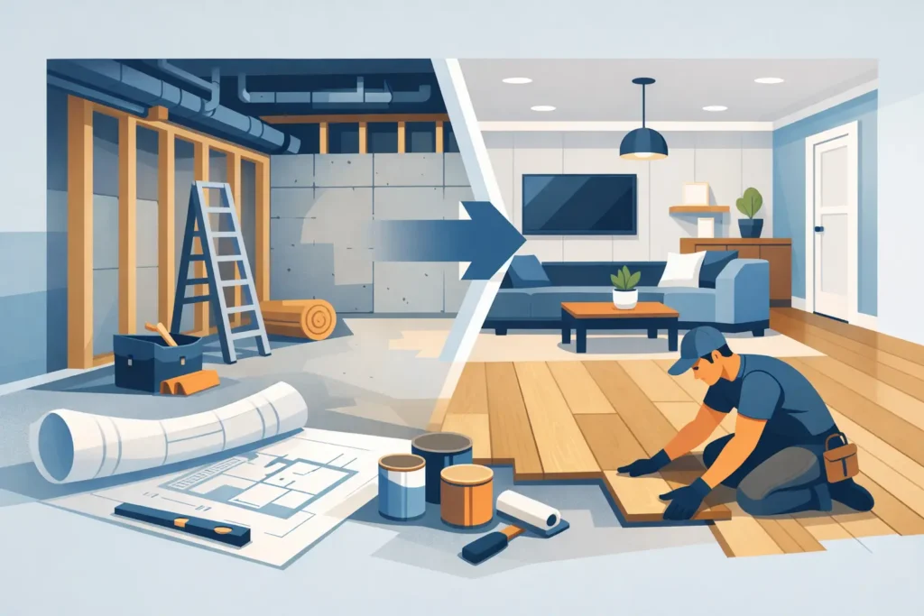 How to Finish a Basement the Right Way