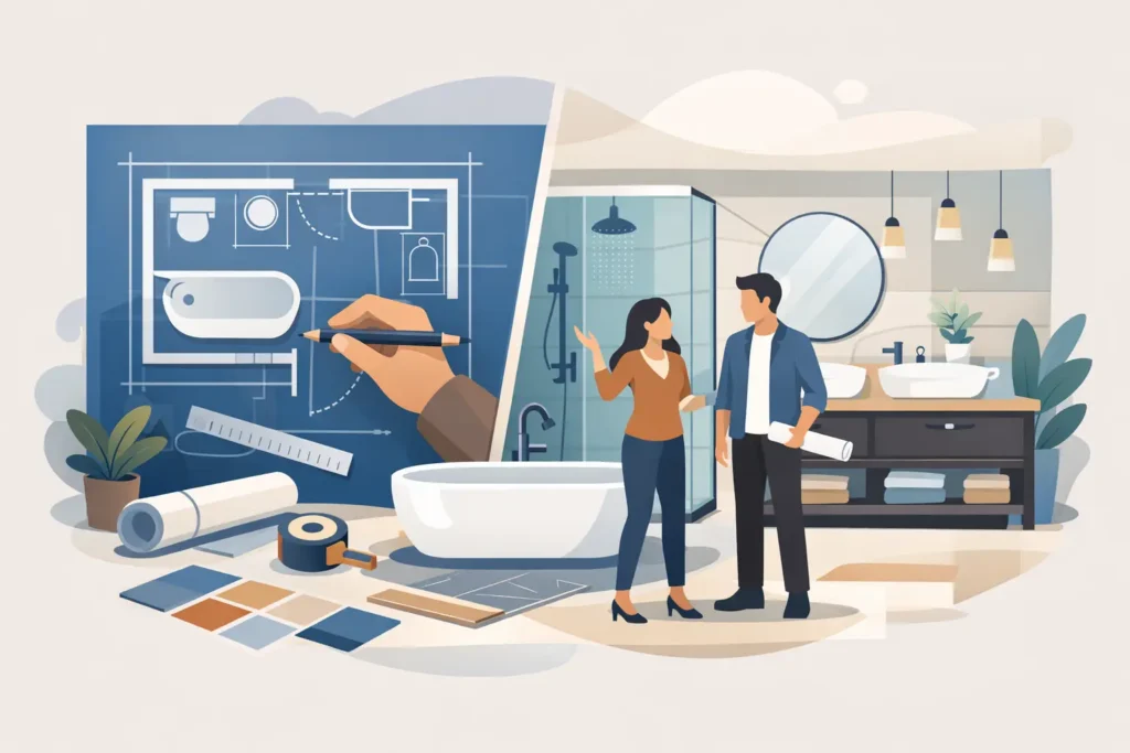 How to Remodel Bathroom Layout the Right Way