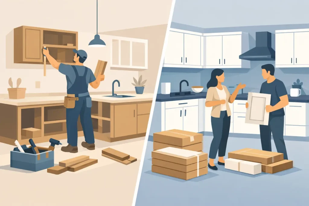 Custom Cabinets vs Prefab: Which Fits Your Kitchen?