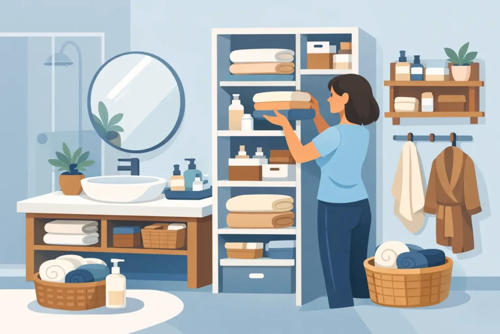 How to Update Bathroom Storage for Daily Life